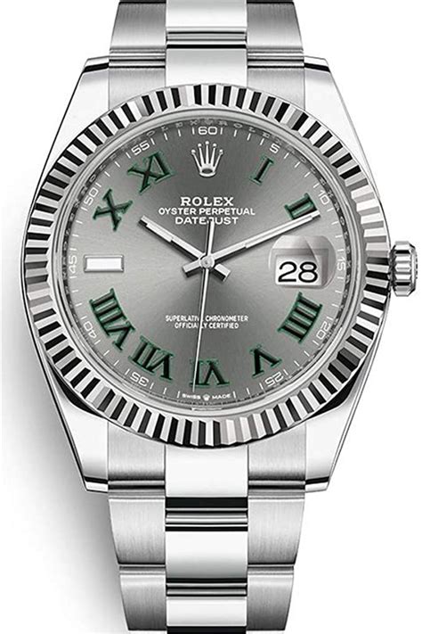 rolex datejust 41 chiffre romain|Rolex Datejust 41 Fullset Neu 41mm CH Uhr 06/24 Jubilee.